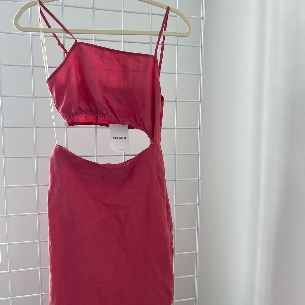 NWT cut out Forever 21 maxi dress